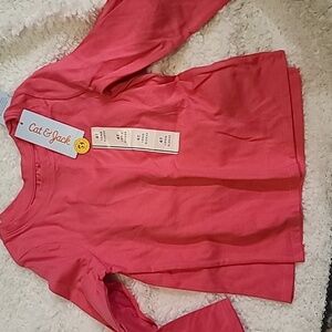 4t pink long sleeve shirt